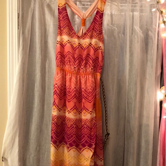 Maurices Dresses & Skirts - Pink and Orange Maurice’s summer dress Maurices Dresses & Skirts - Pink and Orange Maurice’s summer dress